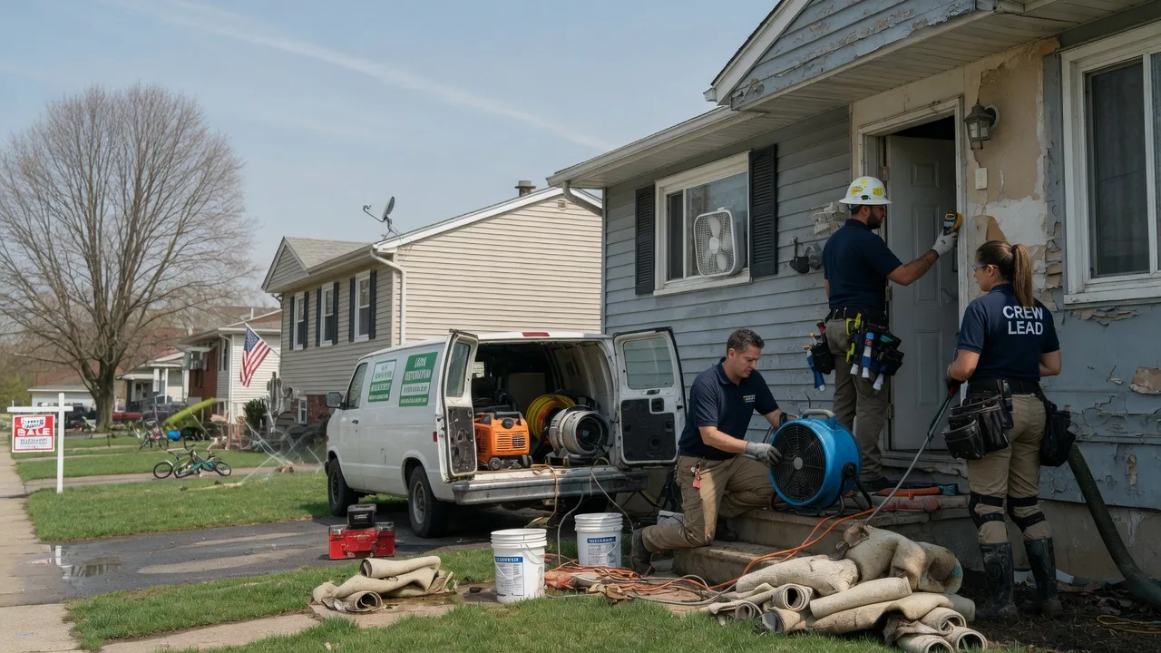 Flood Cleanup in Melvin, TX near me