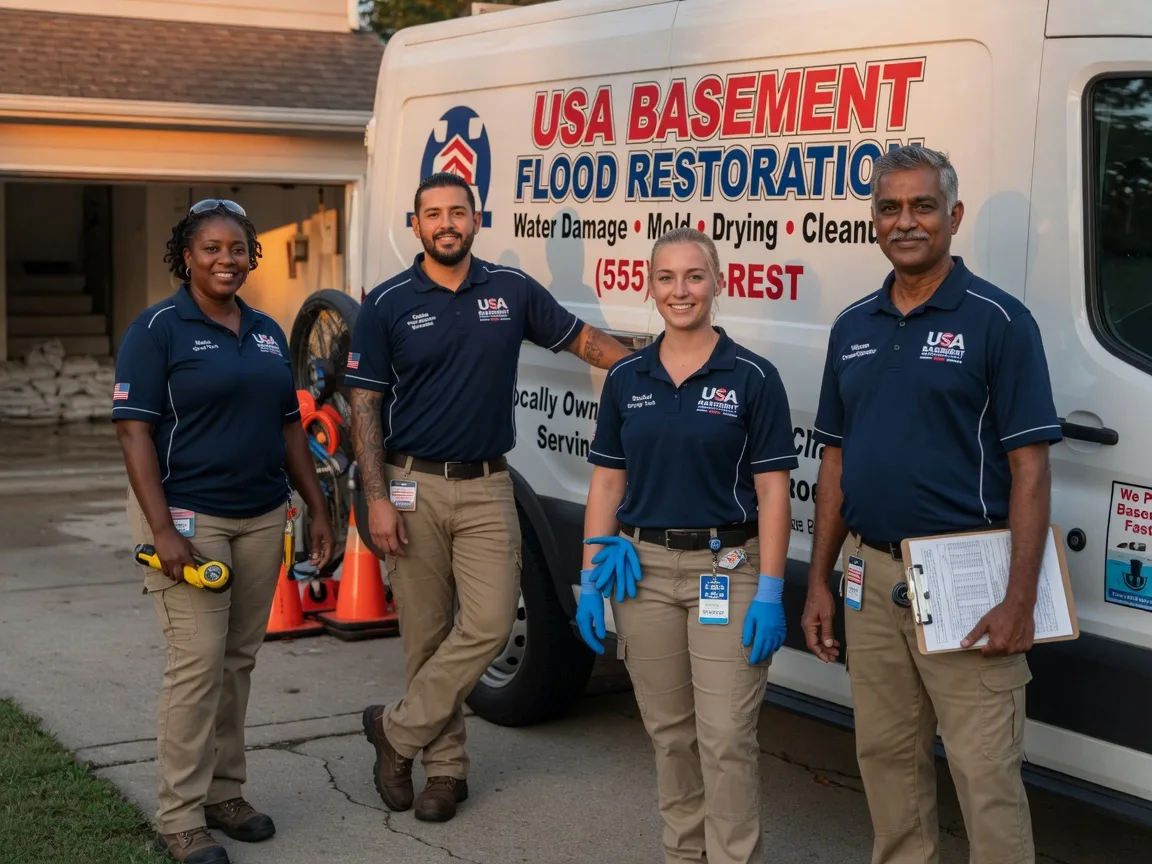 Basement Flood Cleanup company in Melvin, TX